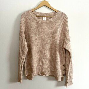 Joie Side Button Knit Sweater